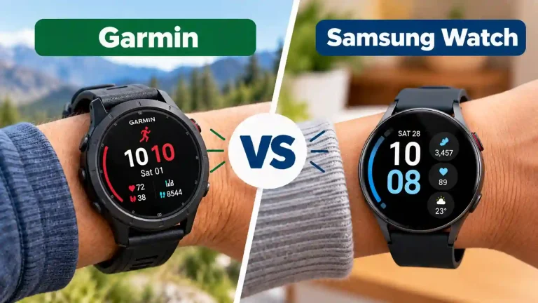 Garmin vs Samsung Watch for Seniors