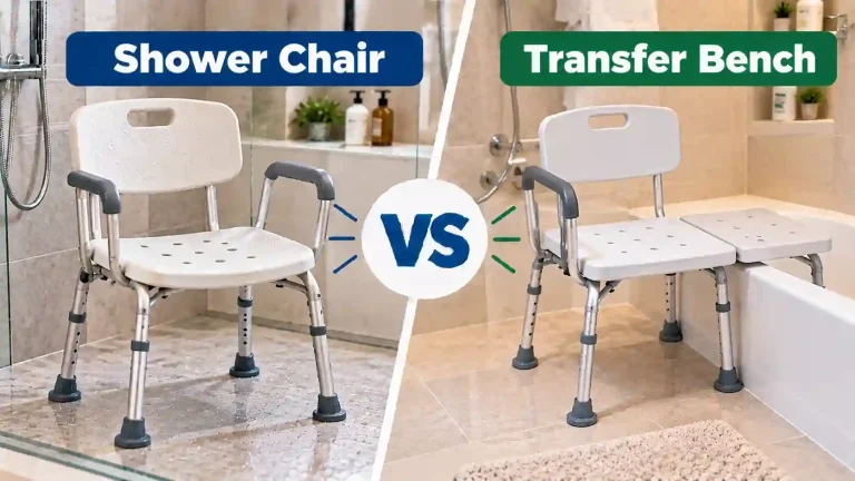 Shower Chair vs Transfer Bench