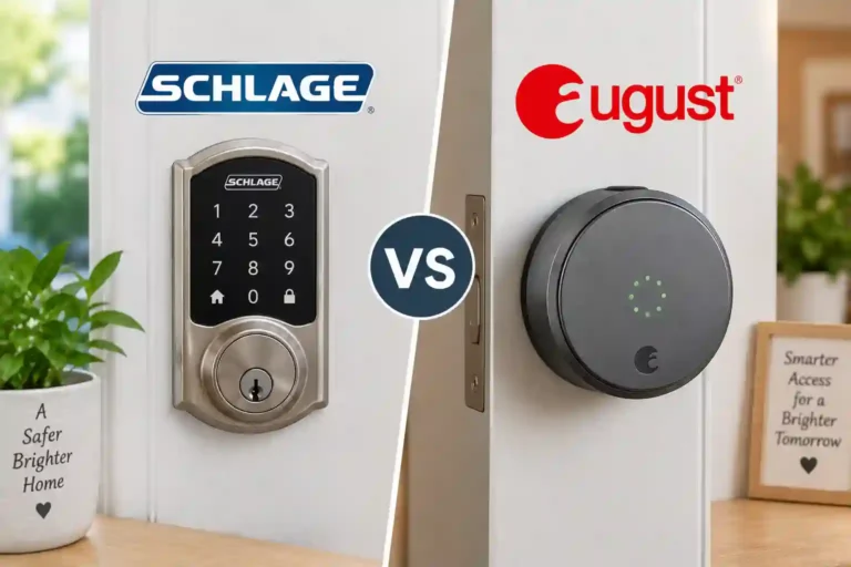 Schlage vs August Smart Lock for Seniors