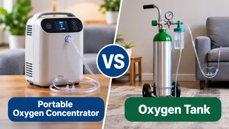 Portable Oxygen Concentrator vs Oxygen Tank