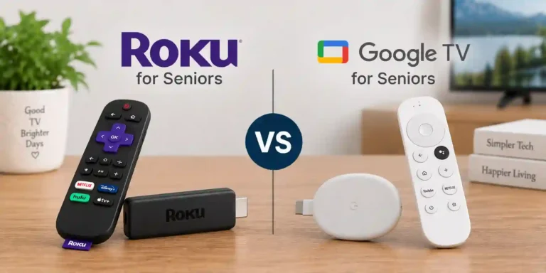 Roku vs Google TV Streaming Device for Seniors