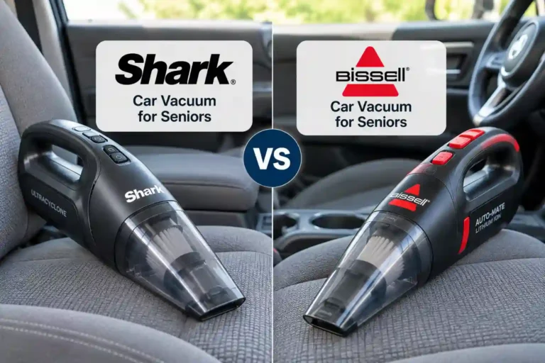 Shark vs Bissell Car Vacuum for Seniors