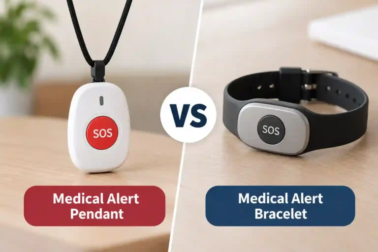 Medical Alert Pendant vs Bracelet