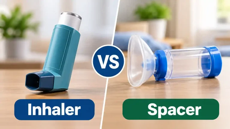 Inhaler vs Spacer