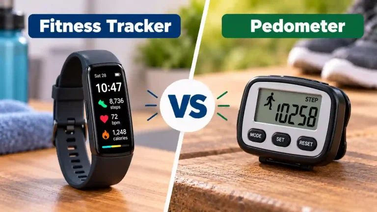 Fitness Tracker vs Pedometer