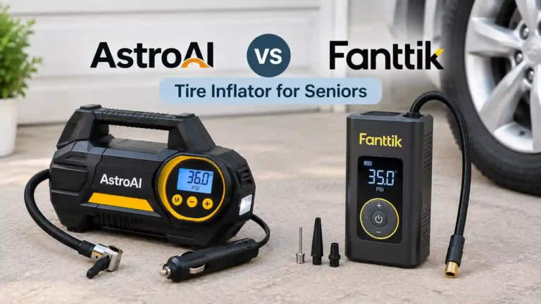 AstroAI vs Fanttik Tire Inflator for Seniors