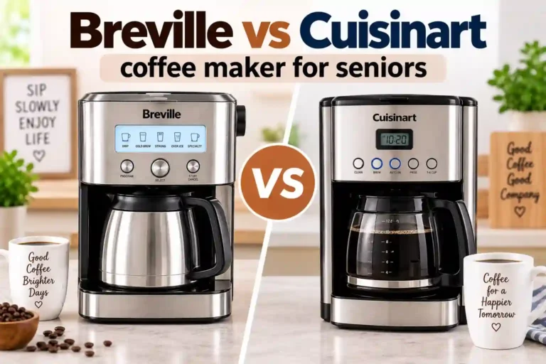 Breville vs Cuisinart Coffee Maker for Seniors