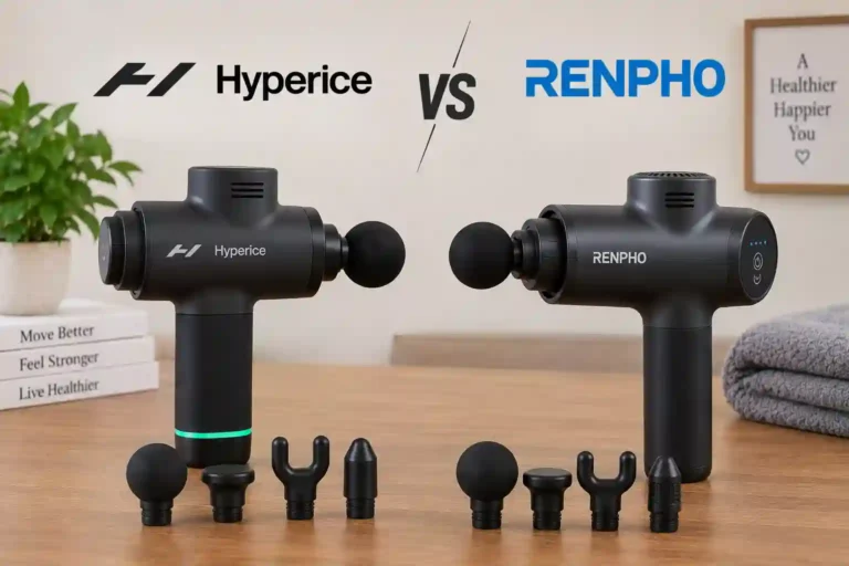 Hyperice vs RENPHO Massage Gun for Seniors