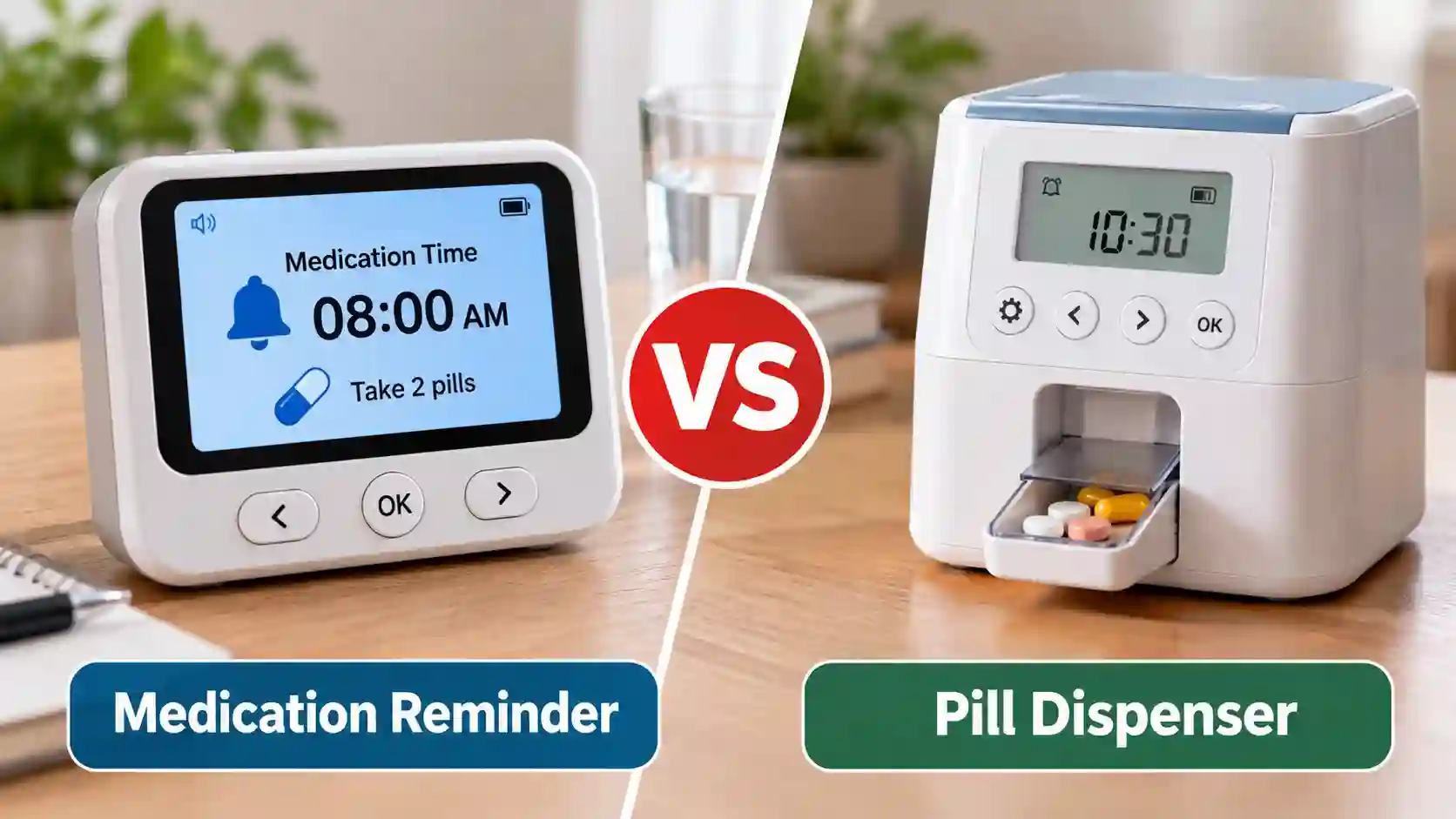 Medication Reminder vs Pill Dispenser