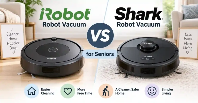 iRobot vs Shark Robot Vacuum for Seniors