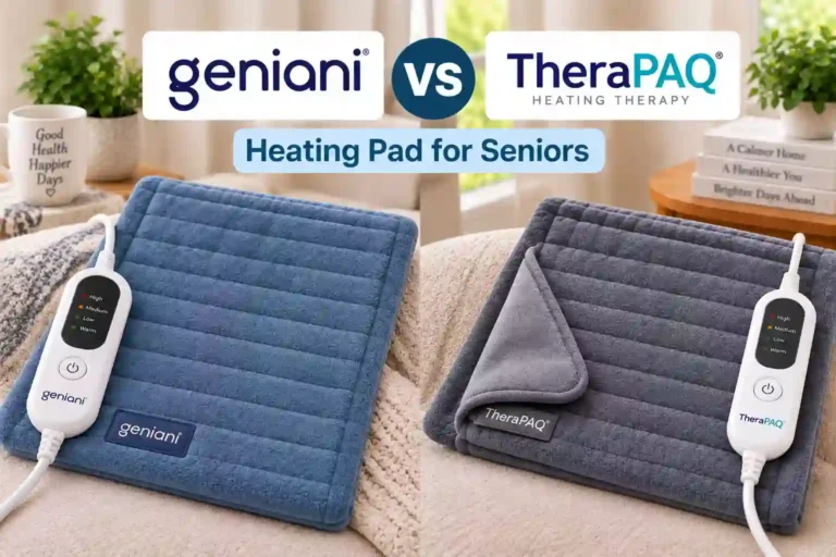 Geniani vs TheraPAQ Heating Pad for Seniors