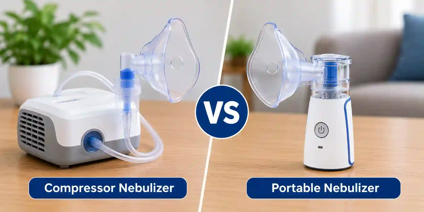 Compressor Nebulizer vs Portable Nebulizer