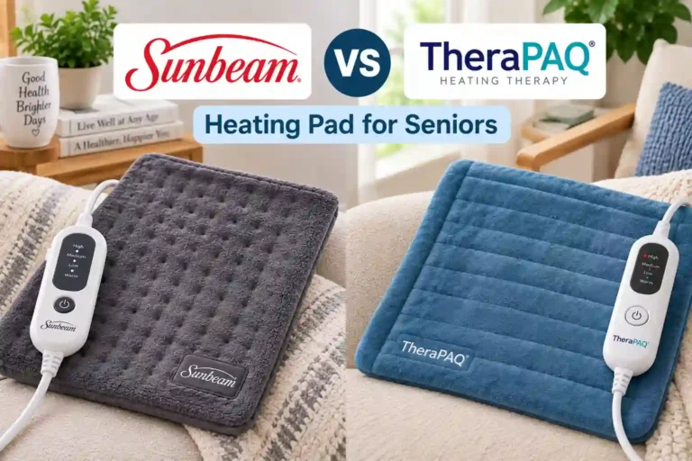 Sunbeam vs TheraPAQ Heating Pad for Seniors