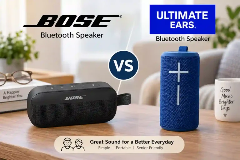 Bose vs Ultimate Ears Bluetooth Speaker for Seniors