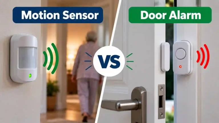 Motion Sensor vs Door Alarm
