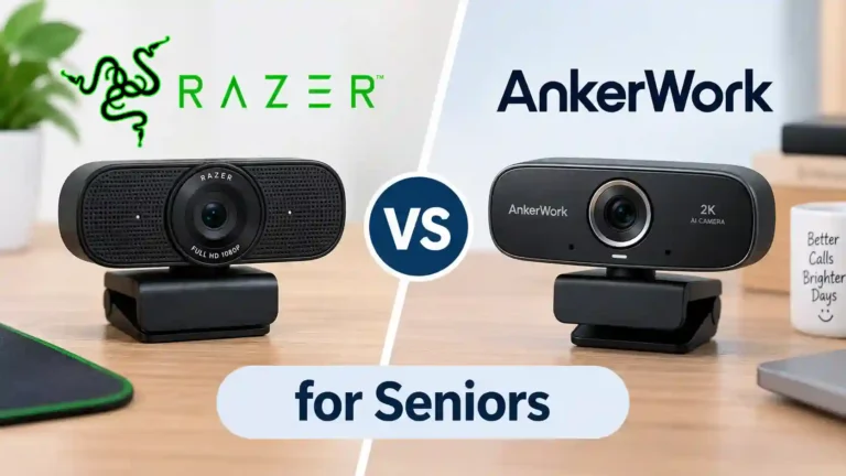 Razer vs AnkerWork Webcam for Seniors