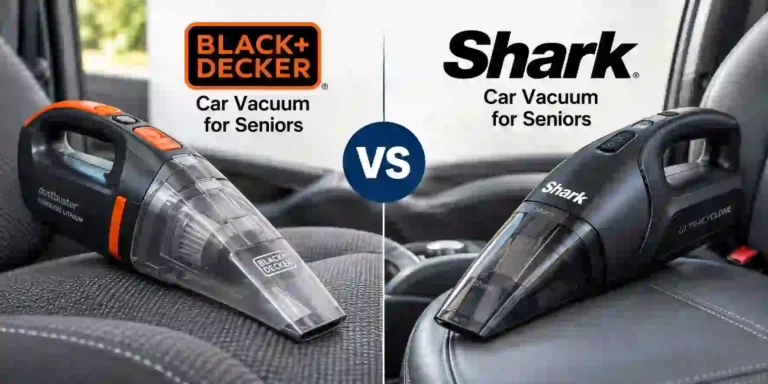 Black+Decker vs Shark Car Vacuums for Seniors