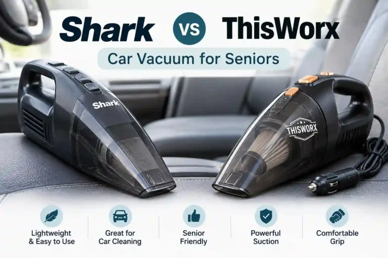 Shark vs ThisWorx Car Vacuum for Seniors