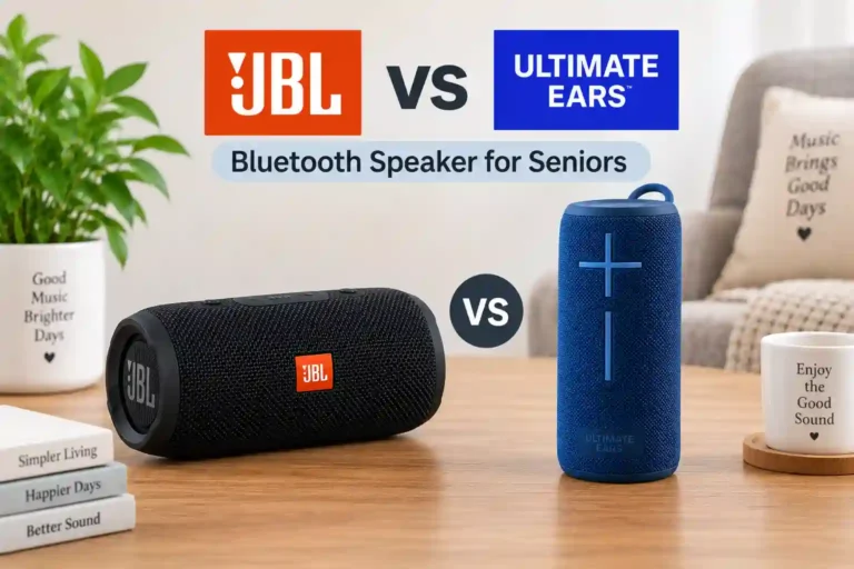 JBL vs Ultimate Ears Bluetooth Speaker for Seniors