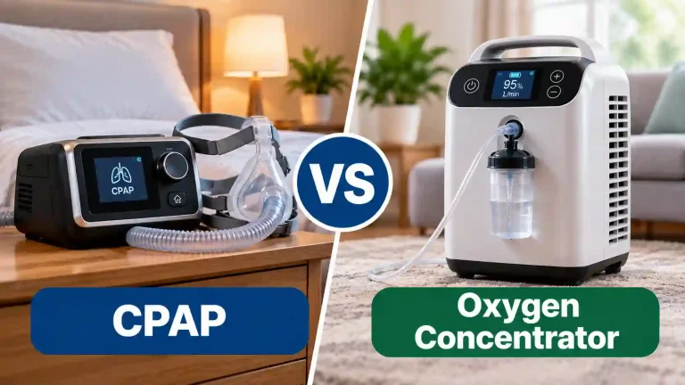 CPAP vs Oxygen Concentrator