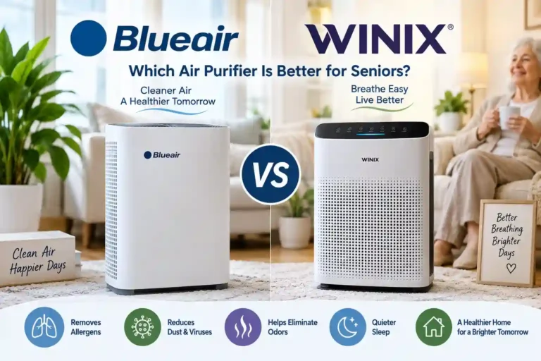 Blueair vs Winix Air Purifier for Seniors