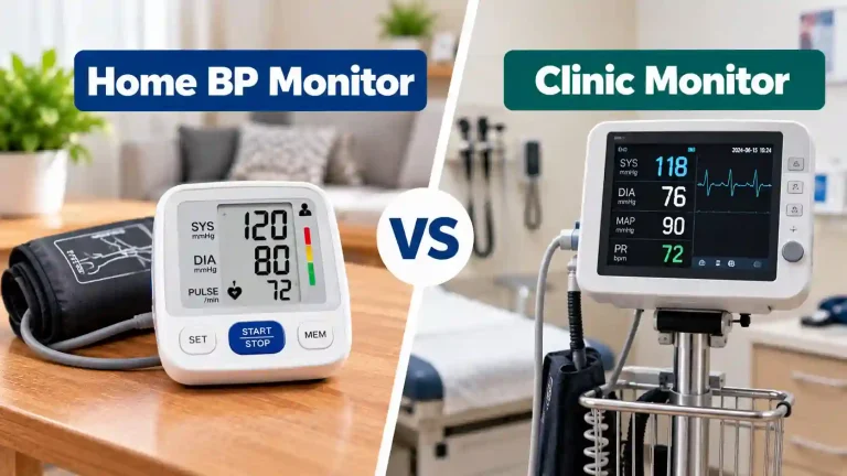 Home BP Monitor vs Clinic Monitor