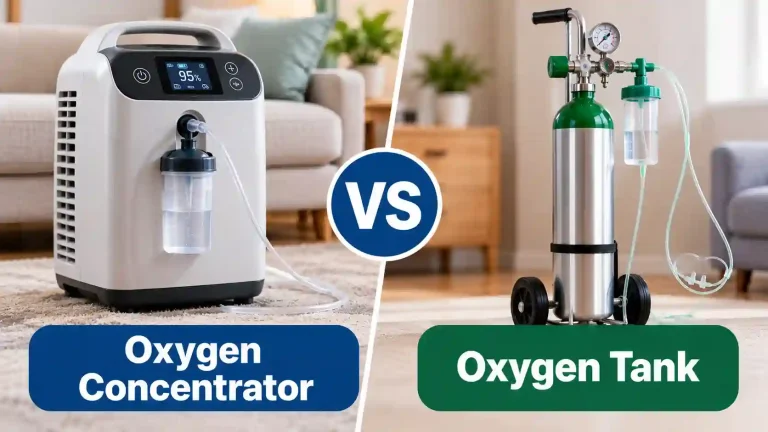 Oxygen Concentrator vs Oxygen Tank