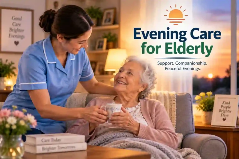 Evening Care for Elderly