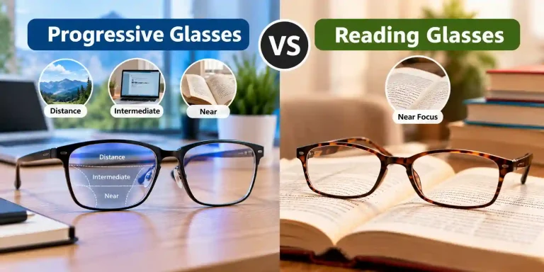 Progressive Glasses vs Reading Glasses