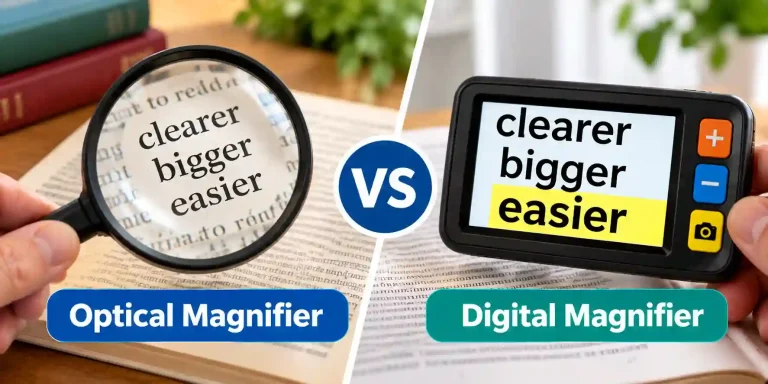 Optical Magnifier vs Digital Magnifier