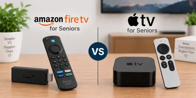 Amazon Fire TV vs Apple TV Streaming Device for Seniors