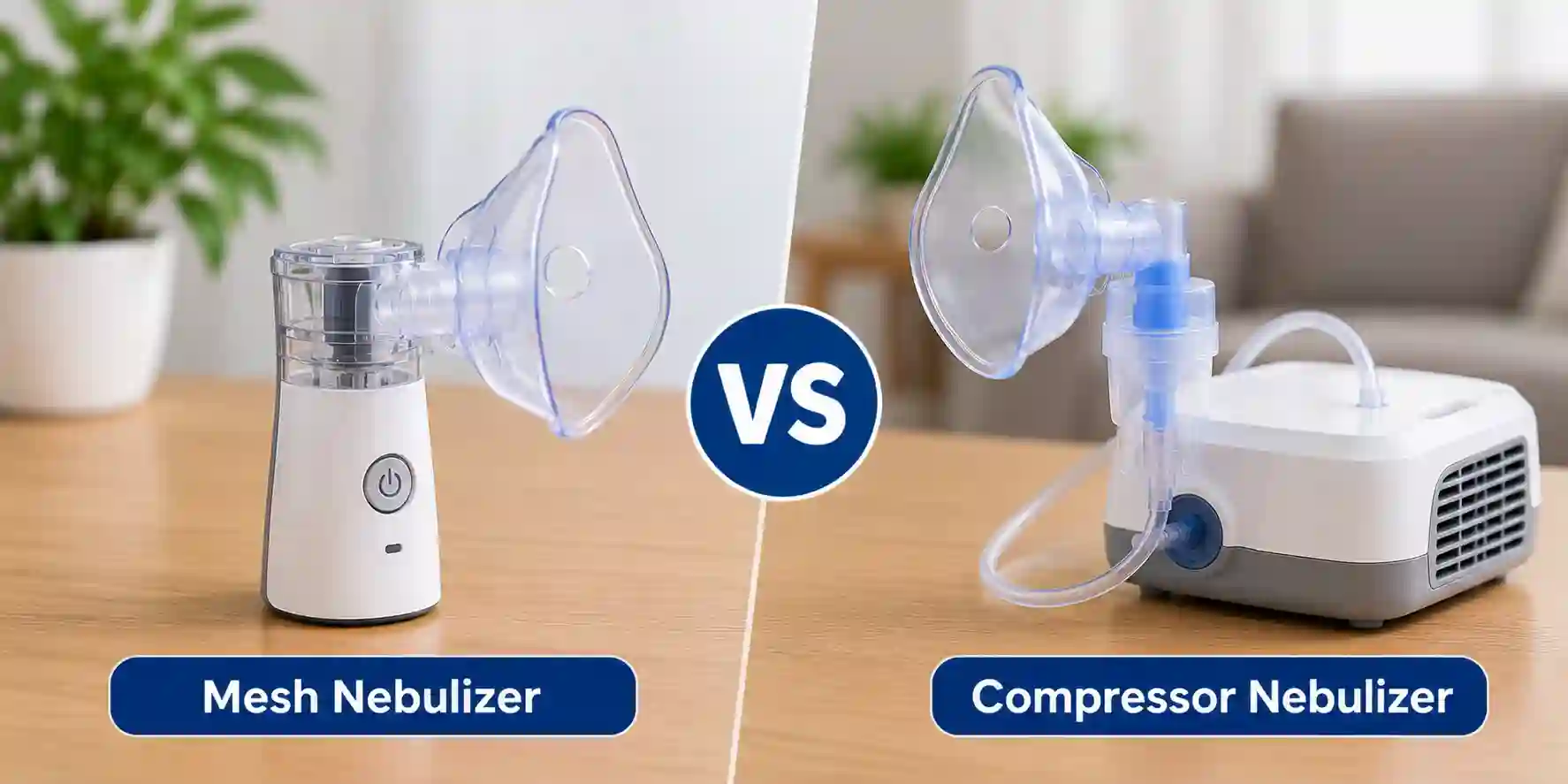 Mesh Nebulizer vs Compressor Nebulizer