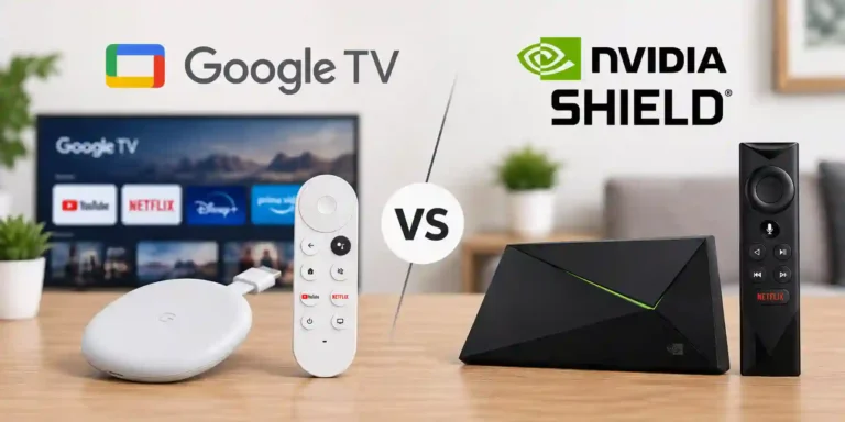 Google TV vs NVIDIA Shield Streaming Device for Seniors