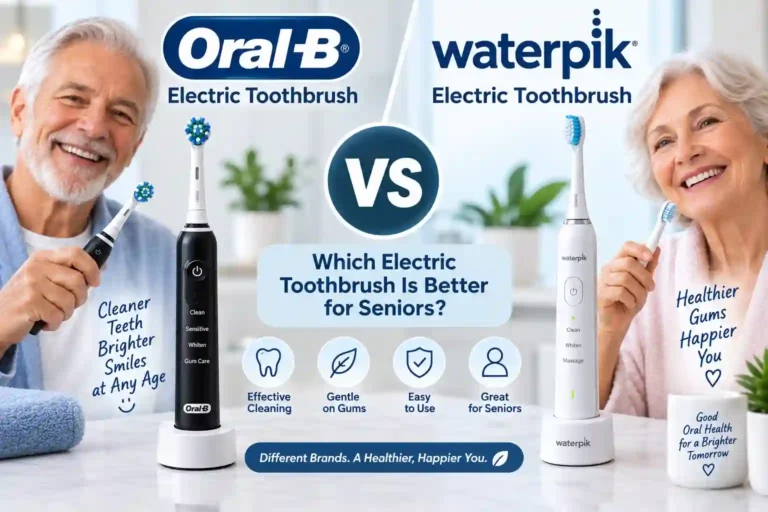 Oral-B vs Waterpik Electric Toothbrush for Seniors