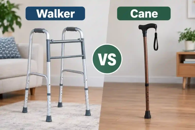 Walker vs Cane for Seniors