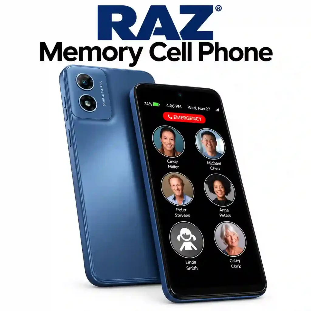 RAZ Memory Cell Phone