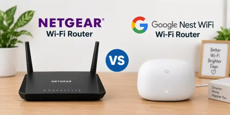 Netgear vs Google Nest WiFi Wi-Fi Router for Seniors