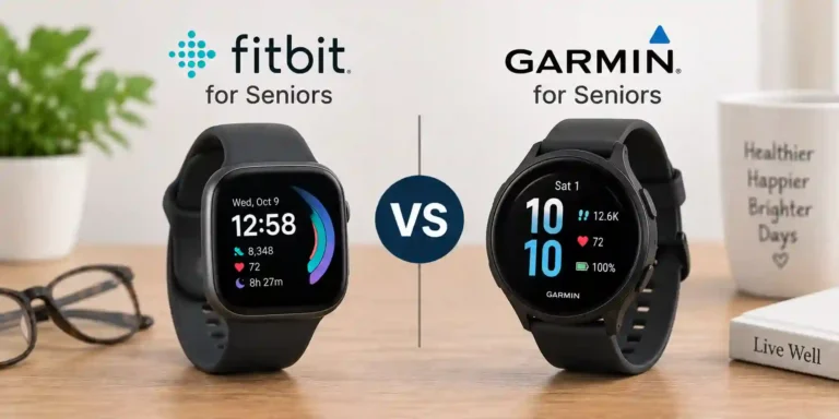 Fitbit vs Garmin Smartwatch for Seniors