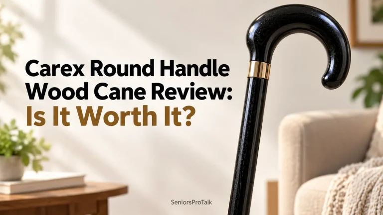 Carex Round Handle Wood Cane review