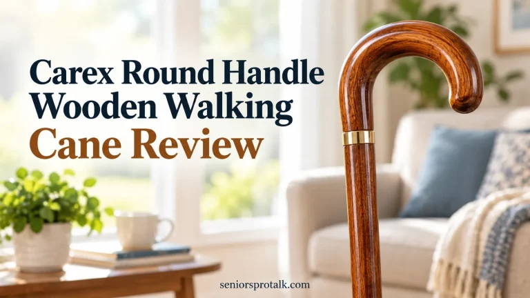 Carex Round Handle Wooden Walking Cane Review