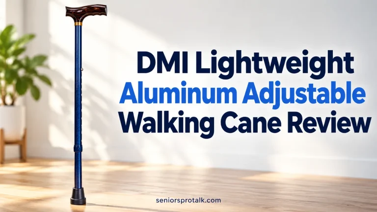 DMI Lightweight Aluminum Adjustable Walking Cane Review