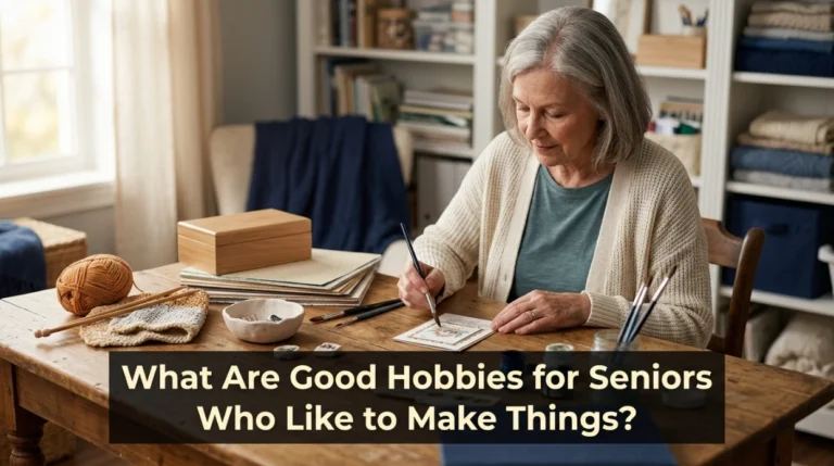 Hobbies for Seniors Who Like to Make Things