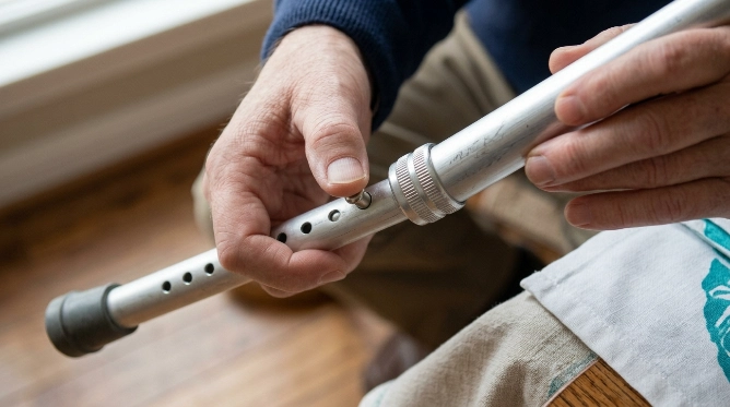 How Does a Walking Cane Locking Mechanism Work