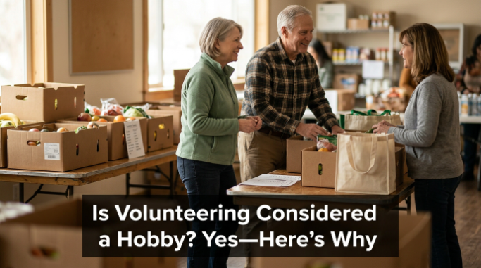 Is Volunteering Considered a Hobby