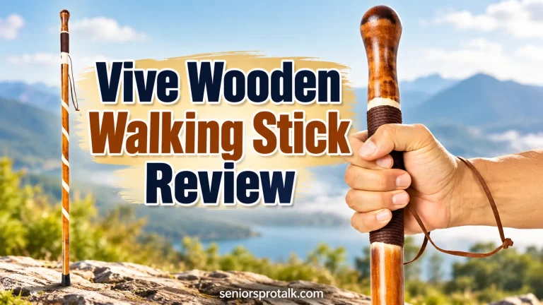 Vive Wooden Walking Stick Review