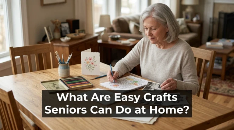 What Are Easy Crafts Seniors Can Do at Home