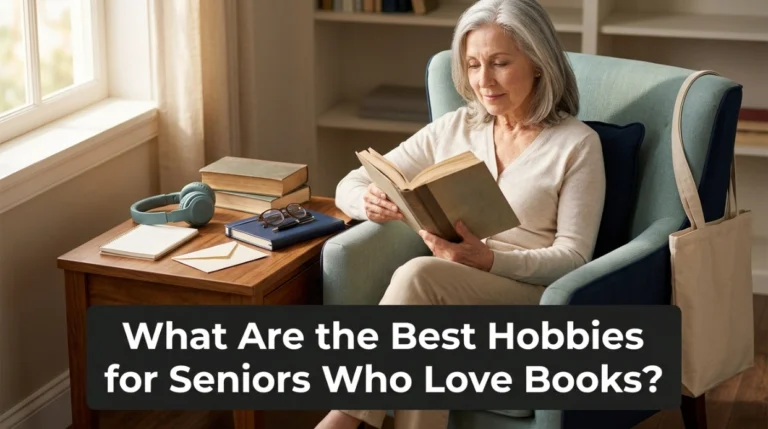 What Are the Best Hobbies for Seniors Who Love Books
