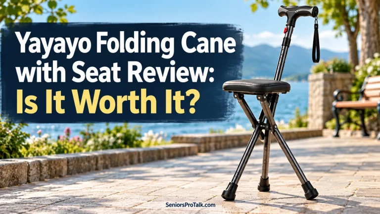 Yayayo Folding Cane with Seat Review