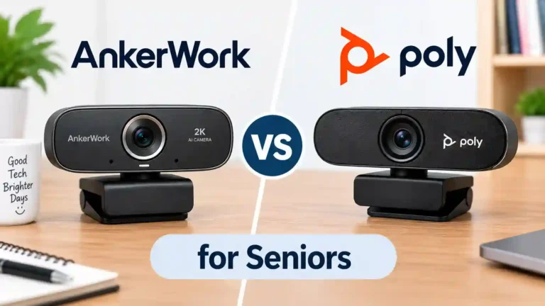 AnkerWork vs Poly Webcam for Seniors