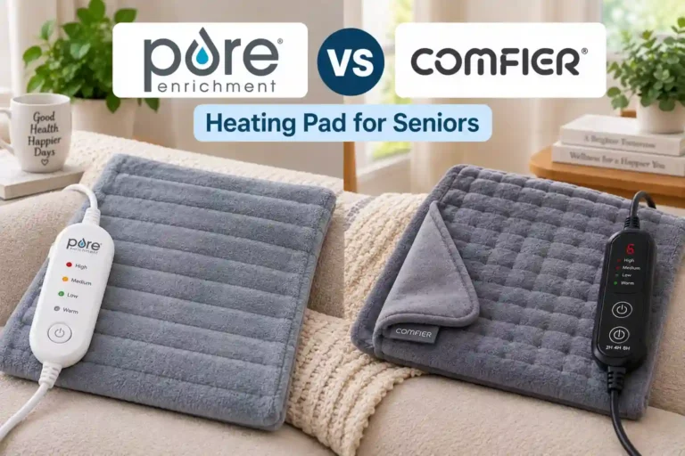 Pure Enrichment vs Comfier Heating Pad for Seniors